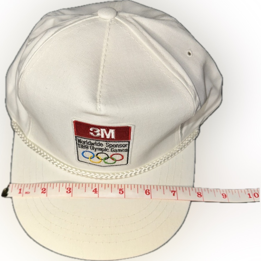 Vintage 3M 1988 Olympic Games Snapback Hat - Picture 4 of 6